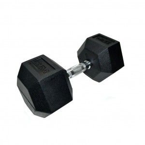 MANCUERNA HEXAGONAL CAUCHO 22.5KG por mayor