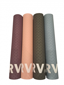 YOGA MAT 8MM TPE DOBLE COLOR por mayor