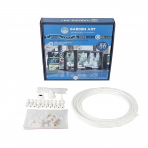 SET SISTEMA DE RIEGO 10M TUBO C/ACCESORIOS METAL     JW-01 por mayor