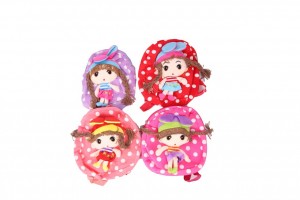 Mochila muñequita con trenzas por mayor