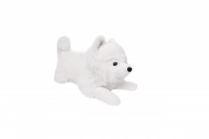 Peluche perrito blanco por mayor