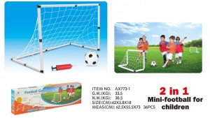 Set mini arcos de futbol por mayor